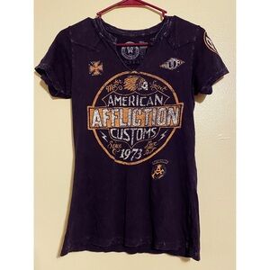 American Afflictions Customs T Shirt
